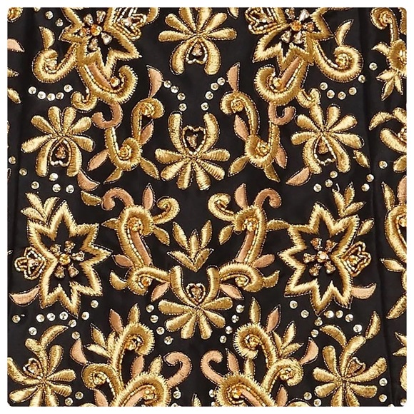 ALICE + OLIVIA Kristian Embellished Embroidered Dress - Picture 6 of 16